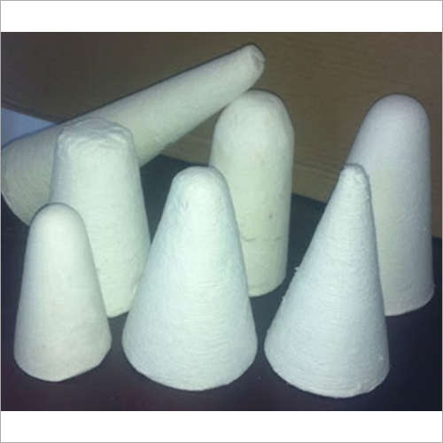 Ceramic Fiber Cone - High Quality Material, Various Sizes Available, White Color | Tested For Industrial Use, Expert Approved