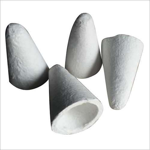 Ceramic Fiber Cone - High Quality Material, Various Sizes Available, White Color | Tested For Industrial Use, Expert Approved