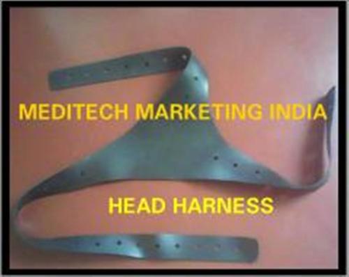 HEAD HARNESS - Black Natural Rubber, Adult Large & Pediatric Small Sizes | Non-Sterile, Suitable for Any Ages, Designed to Prevent Gas Leakage