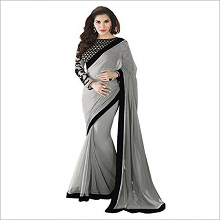 Designer Chiffon Ladies Saree