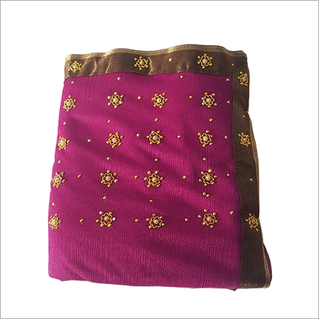 Embroidered Saree