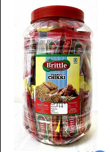 5Rs Peanut Chikki Jar Pack