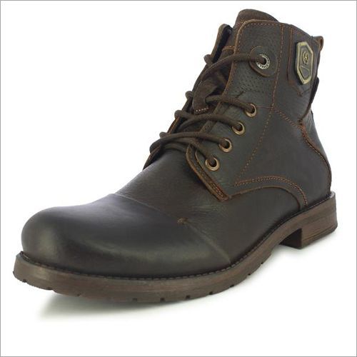 Available In Black &Brown Alberto Torresi Men Coffee Eli High Top Boots