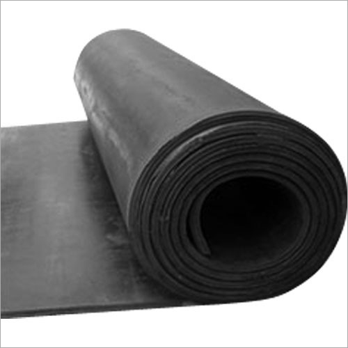 Neoprene Rubber Sheet - Color: Black