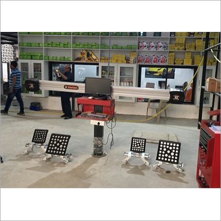 रावग्लिओली इटैलियन व्हील एलाइनर मशीन वर्किंग वोल्टेज: 220 V