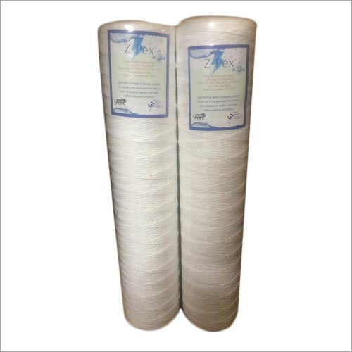 RO Filter Cartridge - 10 Inch Polypropylene, 10 GPM Flow Rate, 80 PSI Operating Pressure, 5 Micron Filtration Rating, Leak-Proof Design, Durable Construction