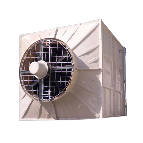 Cross Flow Cooling Tower - Iron Structure, Dimensions As Per Requirement (Ft) | Low Noise Operation, Easy Maintenance, Space Efficient Design