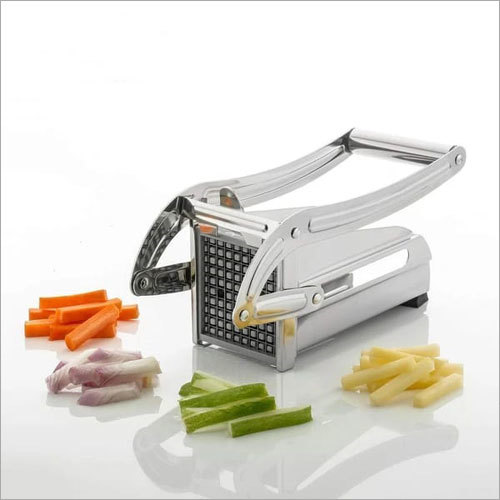 Stainless Steel Potato Chipser - Stainless Steel Material | Kitchen Use for Easy Vegetable Cutting and Wafer Making, Long Service Life