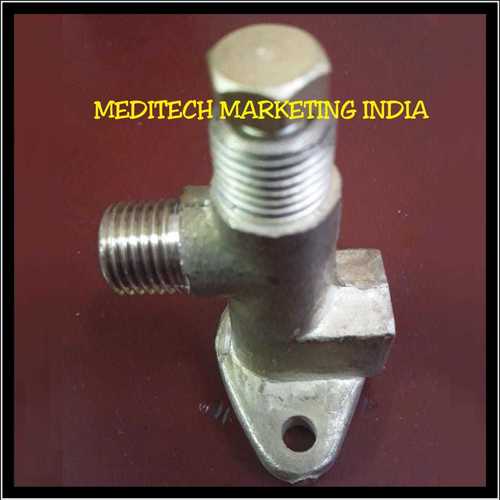 Self Sealing Bracket - Brass, 400g | S-Bracket Design for Hospital Applications, Self-Sealing Mechanism for Secure Installations
