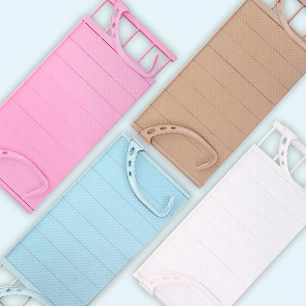 705 Multi-function Hanging Window Sill Drying Rack - Abs + Stainless Steel, 35x38-55cm, Pink | Adjustable Hooks, Non-slip Handle, Ultra-durable Design