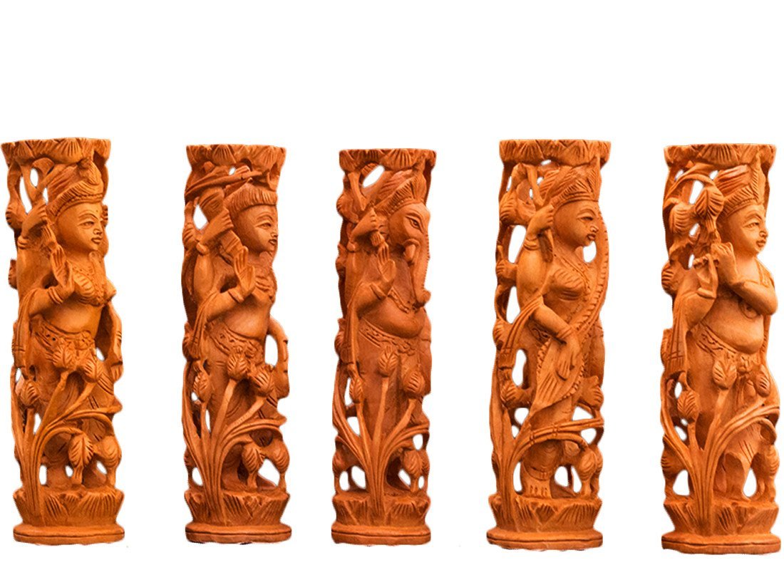Brown Wooden Dody Figure