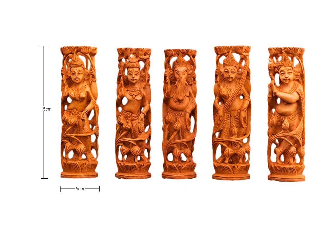 Brown Wooden Dody Figure