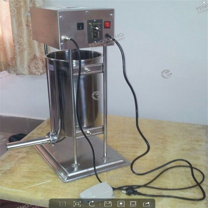 Stainless Steel Automatic Manual Sausage Stufer /Electric Meat Sausage Filler Capacity: 100k Kg/hr
