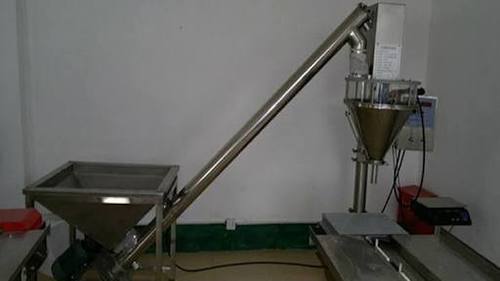 Silver Semi Automatic Pouch Packing Machine