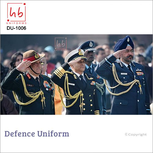 Defence Uniform - Polyester Fabric, XS-XXL Sizes , Navy Blue, Regular Fit, Machine Washable, Premium Quality Accessories
