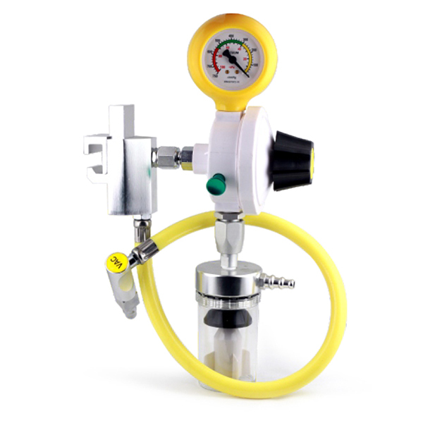 Suction Regulator - Stainless Steel, Compact And Lightweight | 360â° Swivel Gauge, Large Control Knob, Overflow Prevention, Quick Restoration On/off Knob