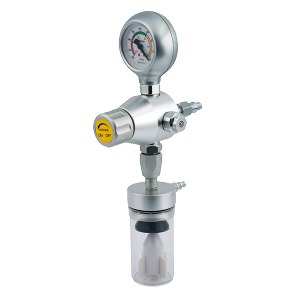 Suction Regulator - Stainless Steel, Compact And Lightweight | 360â° Swivel Gauge, Large Control Knob, Overflow Prevention, Quick Restoration On/off Knob