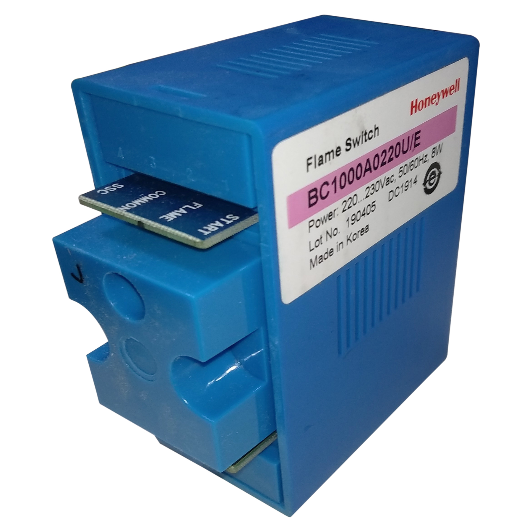 Honeywell Bc1000a0220u/e Flame Switch Usage: Industrial