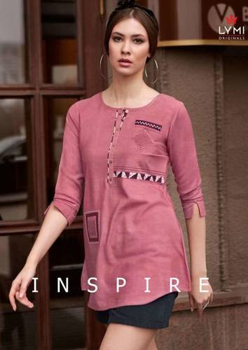 Rayon Flex - Cut Paste Embroidery Work & Value Added Print, Cool Dry & Quick Dry Features for Girls, Sizes S-3XL