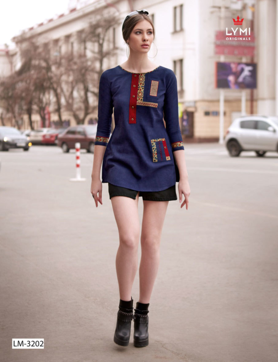 Rayon Flex - Cut Paste Embroidery Work & Value Added Print, Cool Dry & Quick Dry Features For Girls, Sizes S-3xl