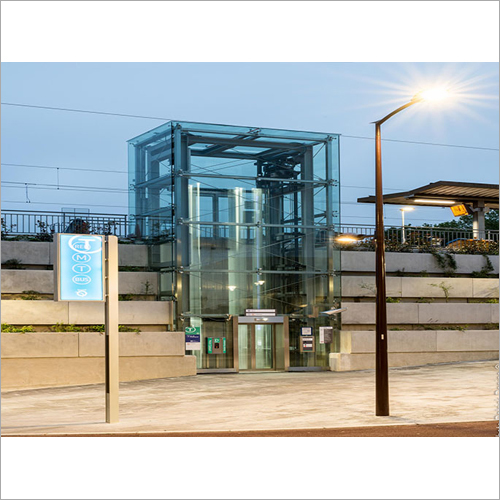 Glass Finished Passenger Elevator