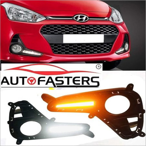 AUTOFASTERS Car DRL Fog Light For New Hyundai I10 Grand