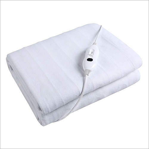 White Electric Bed Warmer Blanket