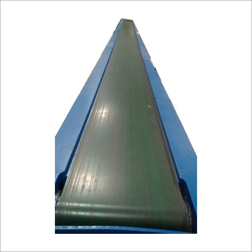 Flat Belt Conveyor - Durable PVC Material, Efficient 12-Inch Width , Versatile Heavy-Duty Performance