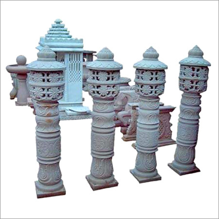 Pillars & Statue