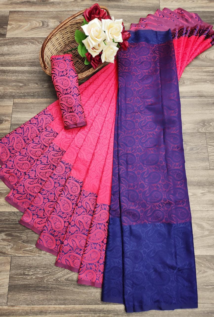 Soft Silk Emboss Weaving