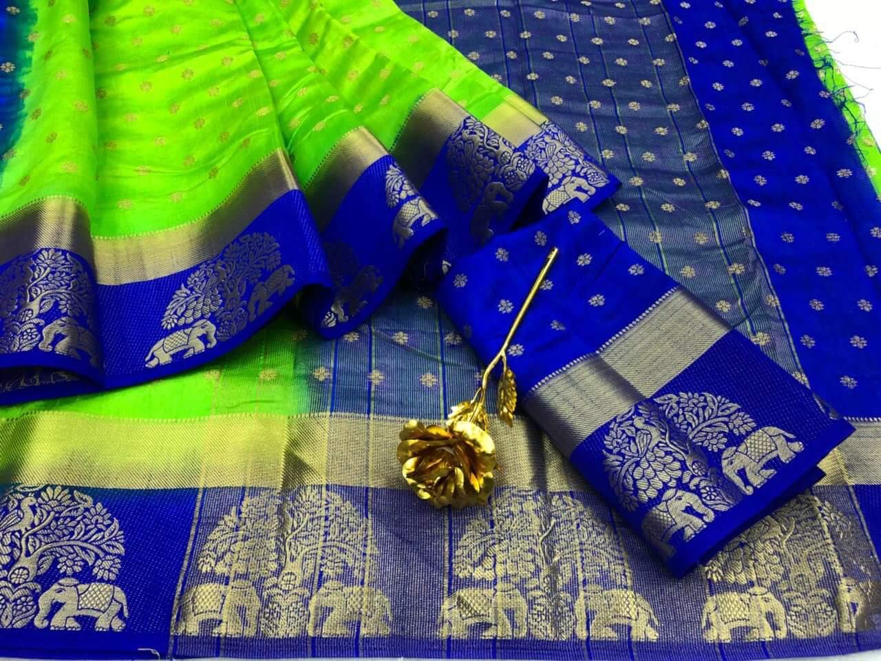 Row Silk Saree