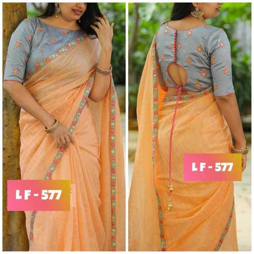 चंदरि चेक्स कपास साड़ी