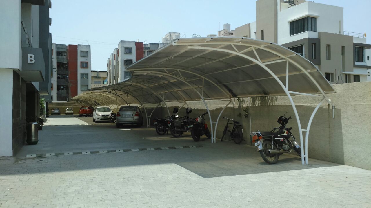 Polycarbonate Parking Shade