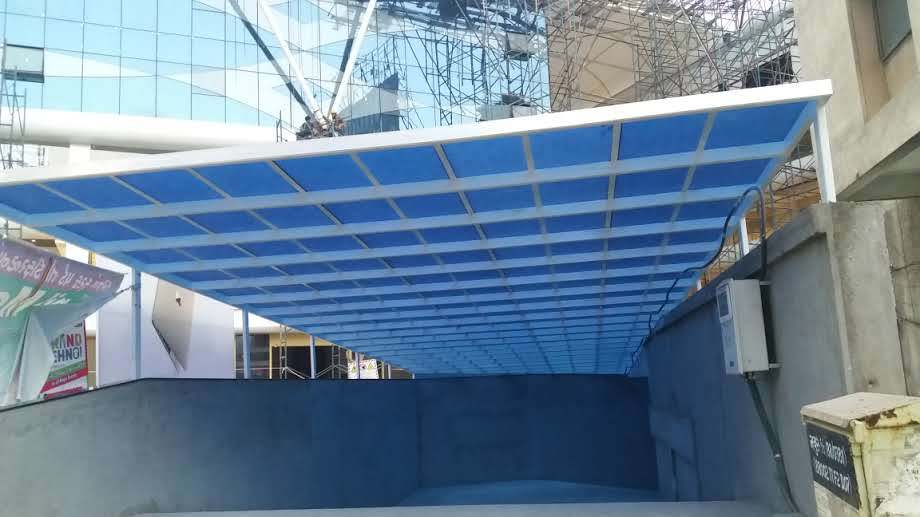 Polycarbonate Parking Shade