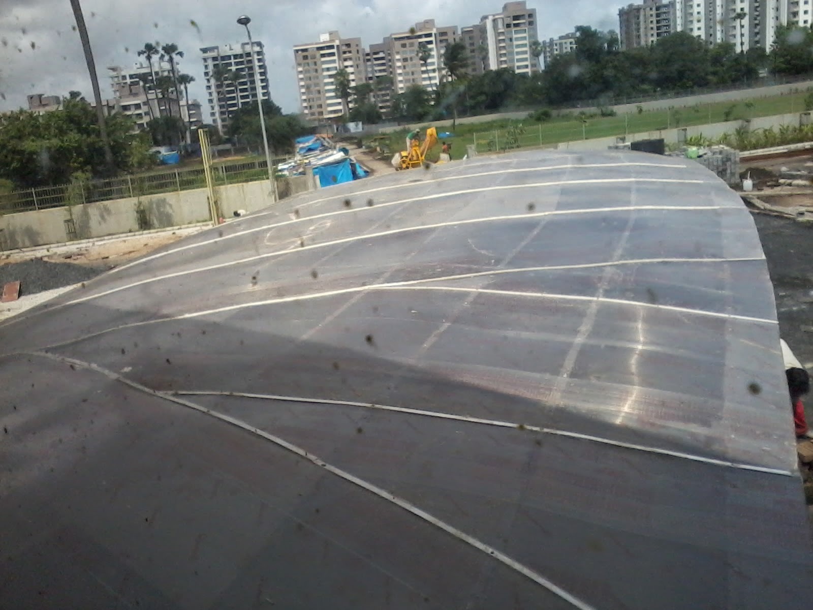 Polycarbonate Parking Shade