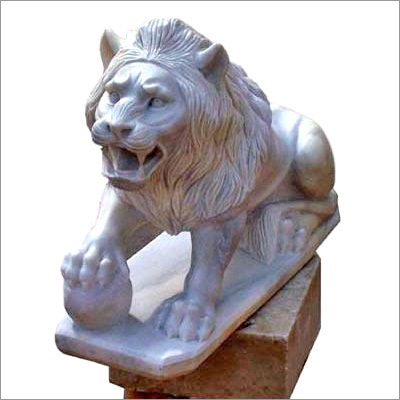 Animal Figure - Marble, 10x8x6 inches, White | Intricate Details, Polished Finish, Durable, Elegant Design, Unique Style