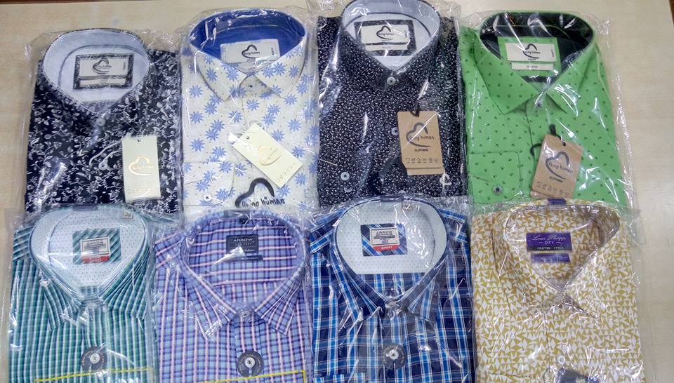 Breathable Customs Seized Branded Shirts