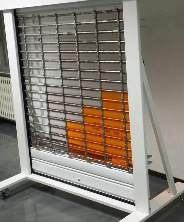 Multicolor Polycarbonate Rolling Shutters