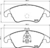 Merc FR Brake Pads