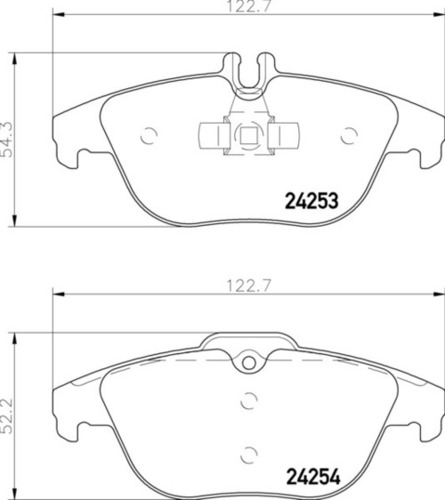 Merc RR Brake Pads