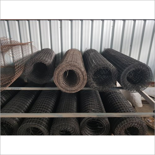 Black Ms Welded Wire Mesh - Galvanized Mild Steel, Mesh Size 50/32 To 50/75 Mm, Wire Size 1.6 To 6 Mm | Effective Indoor & Outdoor Protection