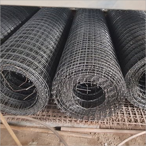 Black Ms Welded Wire Mesh - Galvanized Mild Steel, Mesh Size 50/32 To 50/75 Mm, Wire Size 1.6 To 6 Mm | Effective Indoor & Outdoor Protection