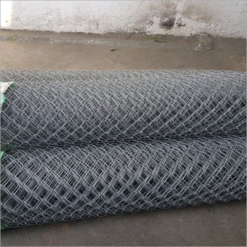 Gi Chain Link Mesh Fencing - Mild Steel, 50/32-50/75 Mm Mesh Size, Grey | Hot Dipped Galvanized, Weld Mesh, Versatile For Various Uses