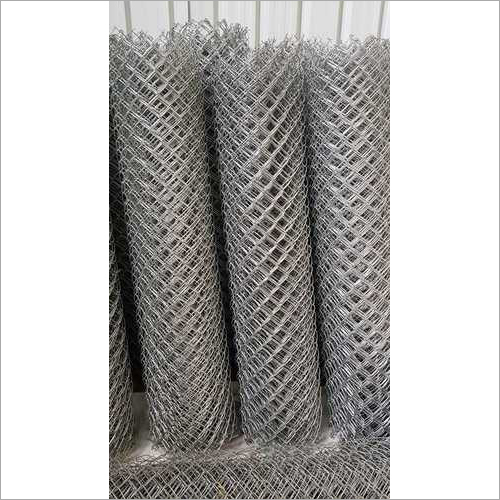 Gi Chain Link Mesh Fencing - Mild Steel, 50/32-50/75 Mm Mesh Size, Grey | Hot Dipped Galvanized, Weld Mesh, Versatile For Various Uses