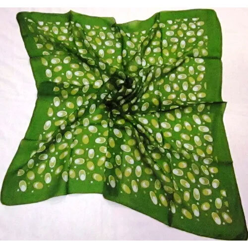 Silk Printed Square Scarf - 53x53 Inches | Customizable Designs, Oem, Wholesale & Promotional Items