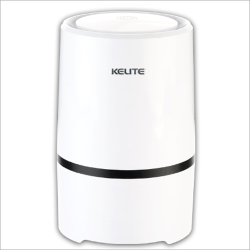 Indoor Air Purifier - Plastic, 10.2x10.2x14.2 Inches, White - HEPA Filter, 35 dB Noise Level, 50 Watts Power Consumption