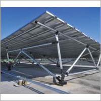 White Solar Panel Steel Structure