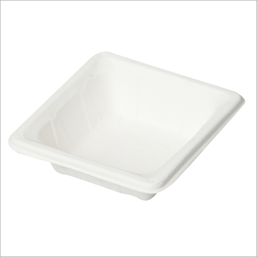 Polystyrene Foam Bowl - Bagasse Material, 240 Ml Size, White Color | Good Quality Construction For Versatile Usage