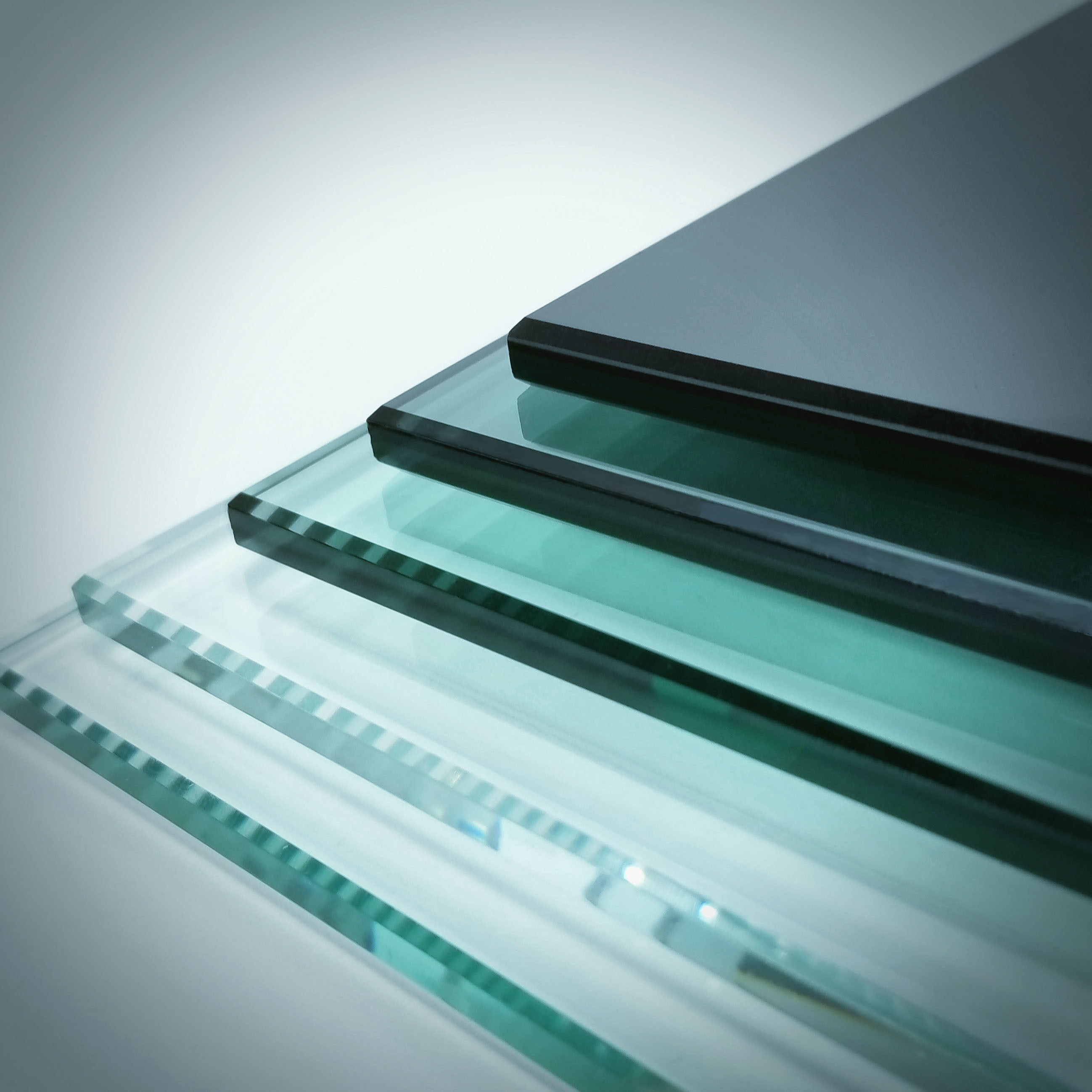 Customized Transparent Toughened Glass Size: 7*7