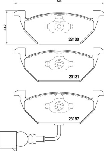 Skoda FR Brake Pads